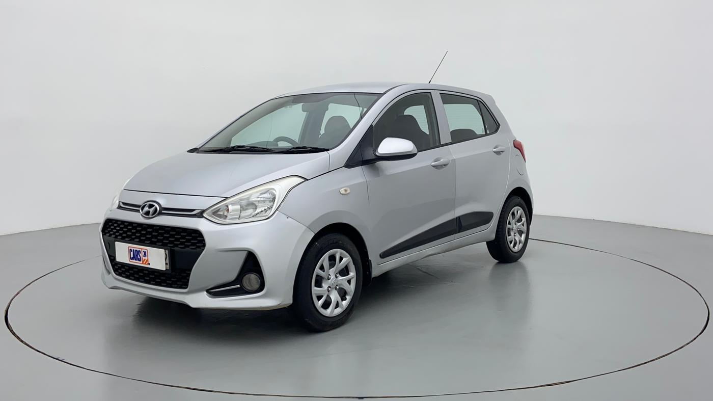 2017 Hyundai Grand i10 SPORTZ 1.2 KAPPA VTVT, Petrol, Manual, 92,995 km, Left Front Diagonal