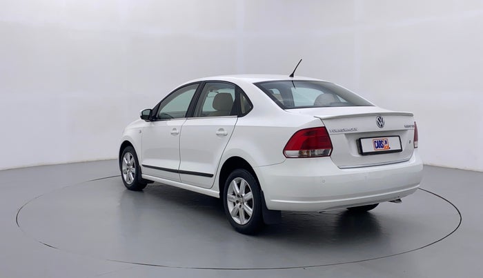 2013 Volkswagen Vento HIGHLINE DIESEL, Diesel, Manual, 1,44,408 km, Left Back Diagonal (45- Degree) View