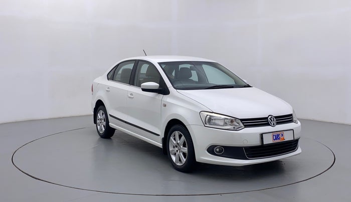 2013 Volkswagen Vento HIGHLINE DIESEL, Diesel, Manual, 1,44,408 km, Right Front Diagonal (45- Degree) View