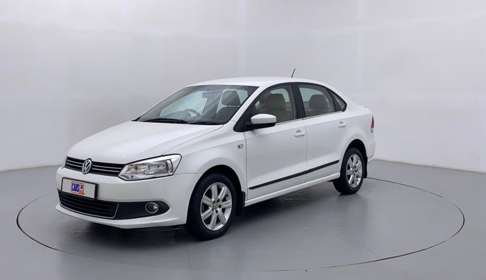 2013 Volkswagen Vento HIGHLINE DIESEL, Diesel, Manual, 1,44,408 km, Left Front Diagonal (45- Degree) View