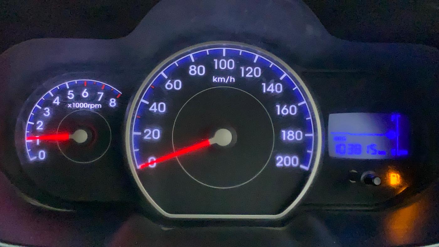 2012 Hyundai i10 ERA 1.1, Petrol, Manual, 1,04,035 km, Odometer Image