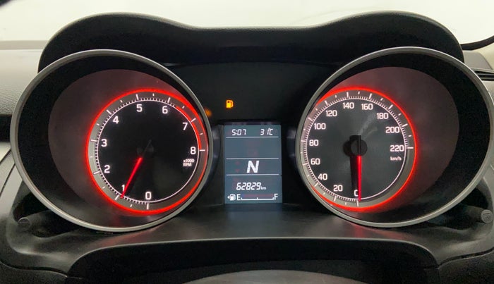 2021 Maruti Swift VXI AMT, Petrol, Automatic, 62,815 km, Odometer Image