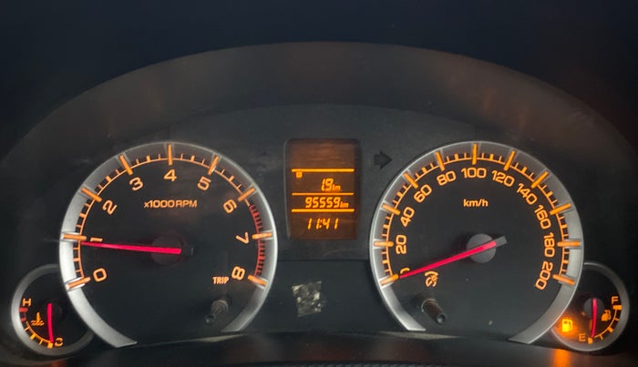 2014 Maruti Swift VXI, Petrol, Manual, 95,559 km, Odometer Image