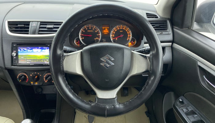2014 Maruti Swift VXI, Petrol, Manual, 95,559 km, Steering Wheel Close Up