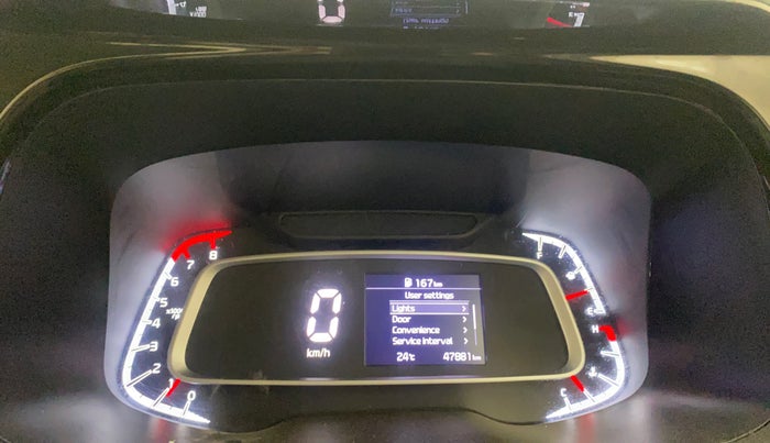 2021 KIA SONET HTE 1.2, Petrol, Manual, 47,881 km, Odometer Image