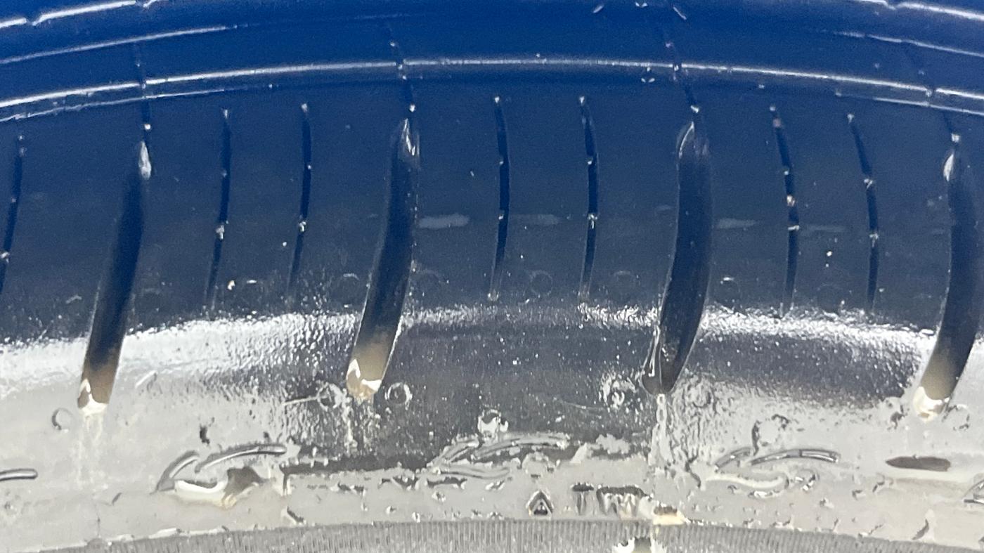 2020 Tata Tiago XZ PLUS DUAL TONE PETROL, Petrol, Manual, 45,112 km, Left Rear Tyre Tread