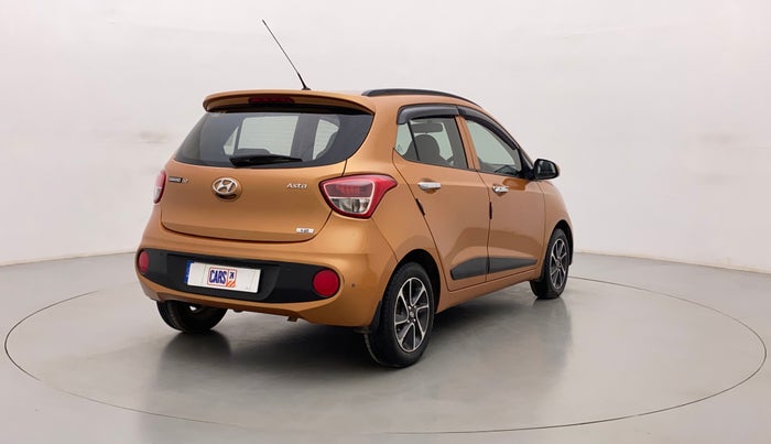 2017 Hyundai Grand i10 ASTA 1.2 KAPPA VTVT, Petrol, Manual, 60,490 km, Right Back Diagonal