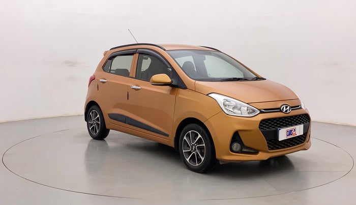 2017 Hyundai Grand i10 ASTA 1.2 KAPPA VTVT, Petrol, Manual, 60,490 km, Right Front Diagonal