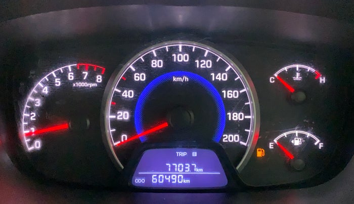 2017 Hyundai Grand i10 ASTA 1.2 KAPPA VTVT, Petrol, Manual, 60,490 km, Odometer Image