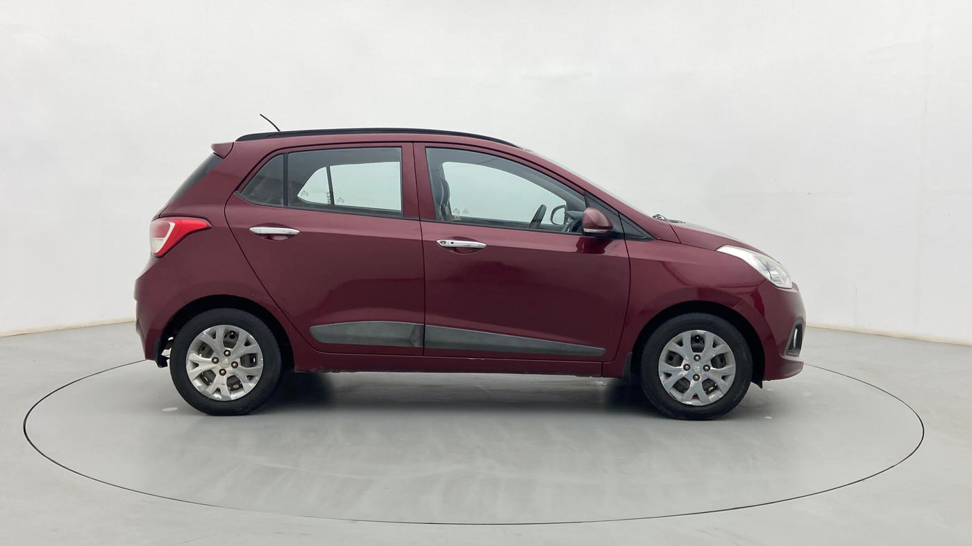 2013 Hyundai Grand i10 SPORTZ 1.2 KAPPA VTVT, Petrol, Manual, 78,256 km, Right Side View