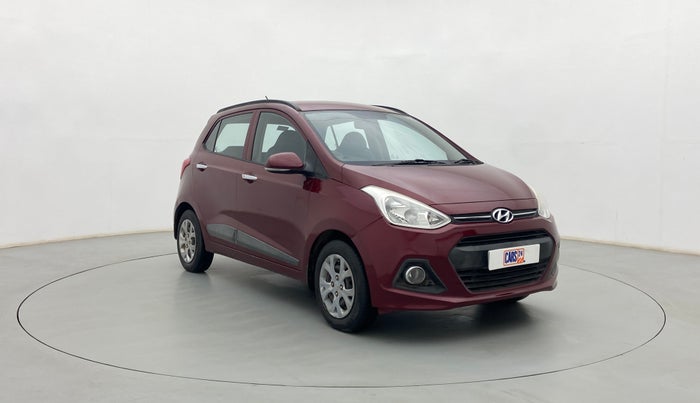 2013 Hyundai Grand i10 SPORTZ 1.2 KAPPA VTVT, Petrol, Manual, 78,256 km, Right Front Diagonal