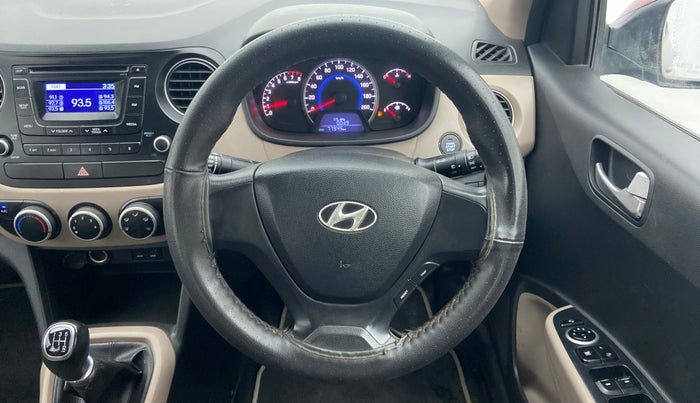 2013 Hyundai Grand i10 SPORTZ 1.2 KAPPA VTVT, Petrol, Manual, 78,256 km, Steering Wheel Close Up