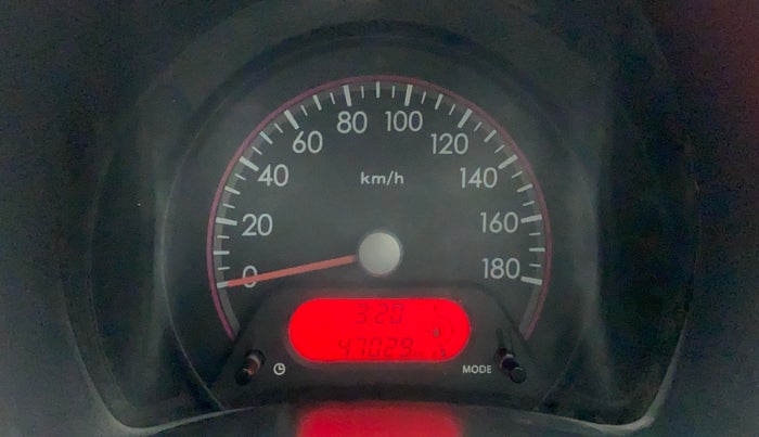 2010 Maruti A Star VXI, Petrol, Manual, 47,148 km, Odometer Image