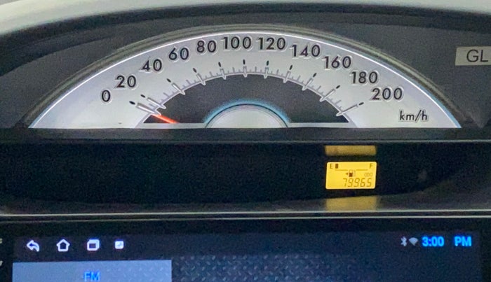 2013 Toyota Etios Liva G, Petrol, Manual, 79,965 km, Odometer Image