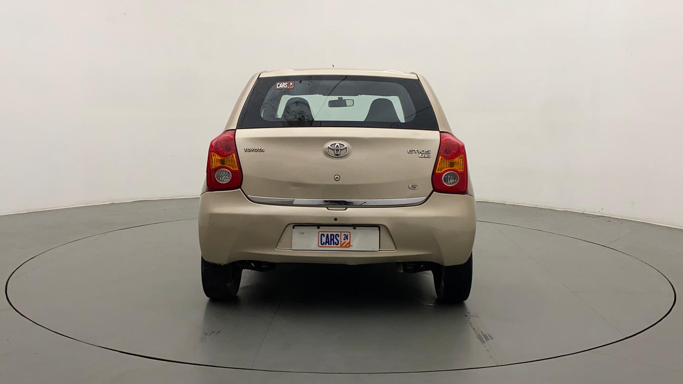2013 Toyota Etios Liva G, Petrol, Manual, 79,965 km, Back/Rear