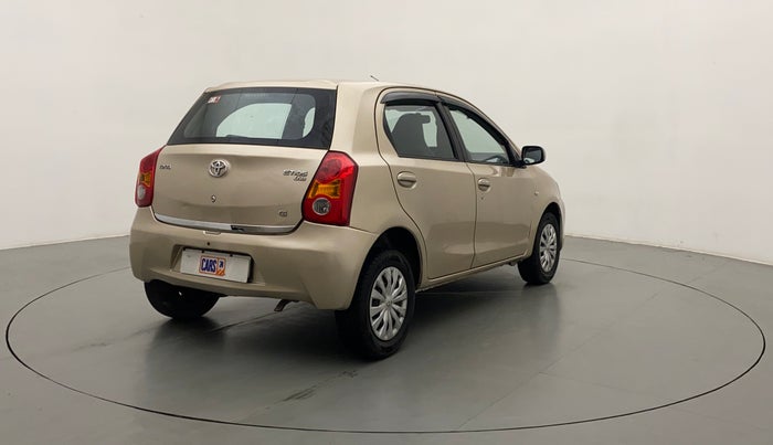 2013 Toyota Etios Liva G, Petrol, Manual, 79,965 km, Right Back Diagonal