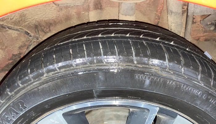 2021 Tata Tiago XZ PLUS DUAL TONE PETROL, Petrol, Manual, 22,635 km, Left Rear Tyre Tread