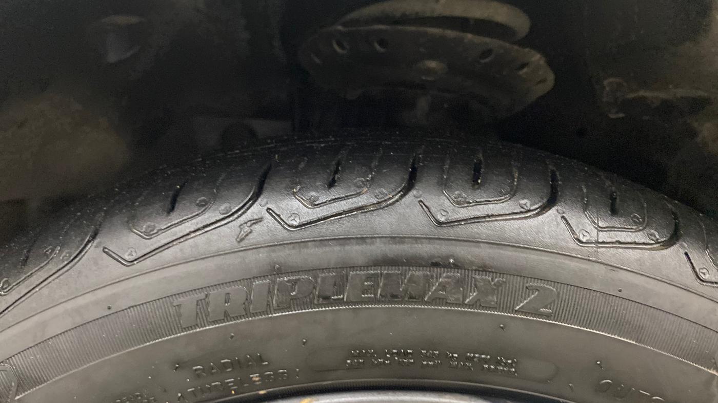 2018 Honda City 1.5L I-VTEC ZX CVT, Petrol, Automatic, 96,485 km, Left Front Tyre Tread