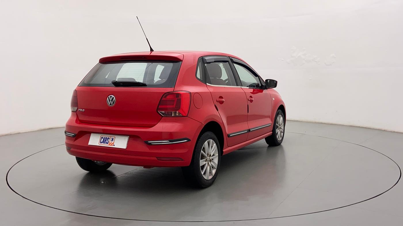 2014 Volkswagen Polo HIGHLINE1.2L PETROL, Petrol, Manual, 46,102 km, Right Back Diagonal