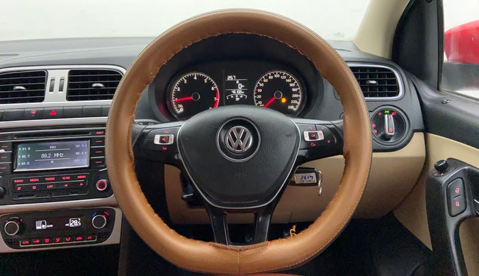 2014 Volkswagen Polo HIGHLINE1.2L PETROL, Petrol, Manual, 46,102 km, Steering Wheel Close Up