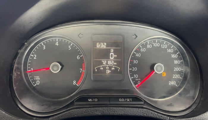 2017 Volkswagen Ameo HIGHLINE1.2L, Petrol, Manual, 72,188 km, Odometer Image