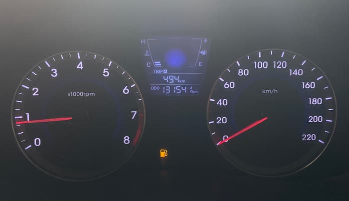 2013 Hyundai Verna FLUIDIC 1.6 VTVT EX, Petrol, Manual, 1,31,555 km, Odometer Image