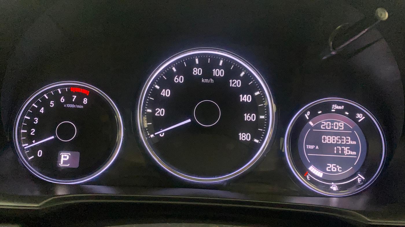 2018 Honda BR-V 1.5L I-VTEC V CVT, CNG, Automatic, 88,497 km, Odometer Image