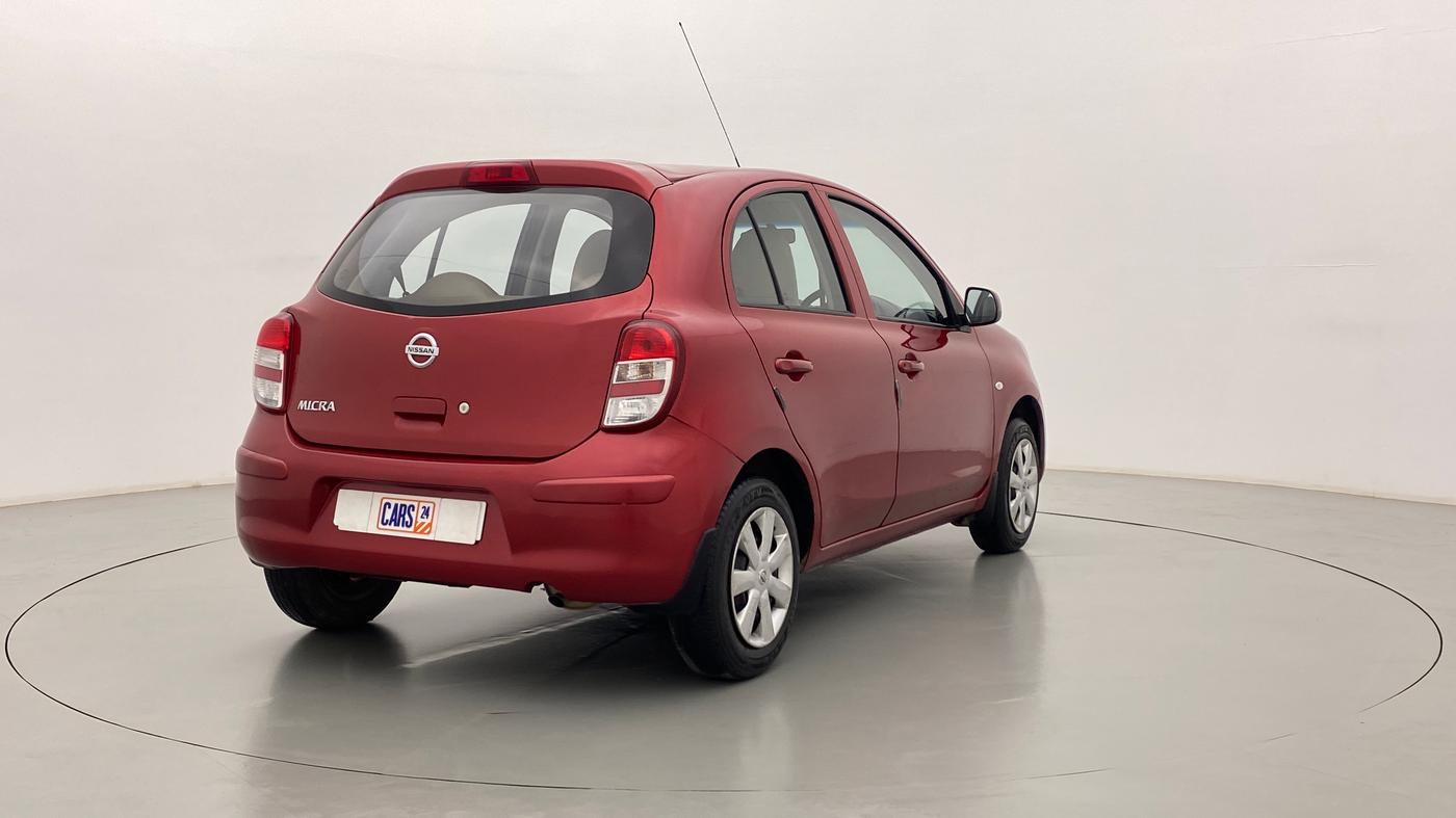 2011 Nissan Micra XE PETROL, Petrol, Manual, 43,588 km, Right Back Diagonal