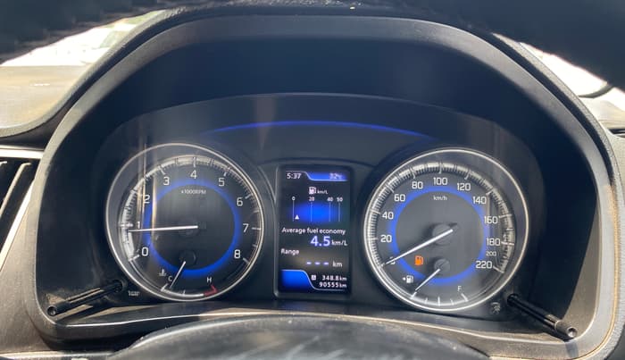 2018 Maruti Baleno ALPHA PETROL 1.2, Petrol, Manual, 90,547 km, Odometer Image