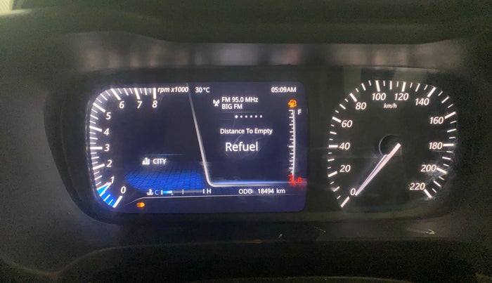 2020 Tata ALTROZ XZ PETROL, Petrol, Manual, 18,468 km, Odometer Image