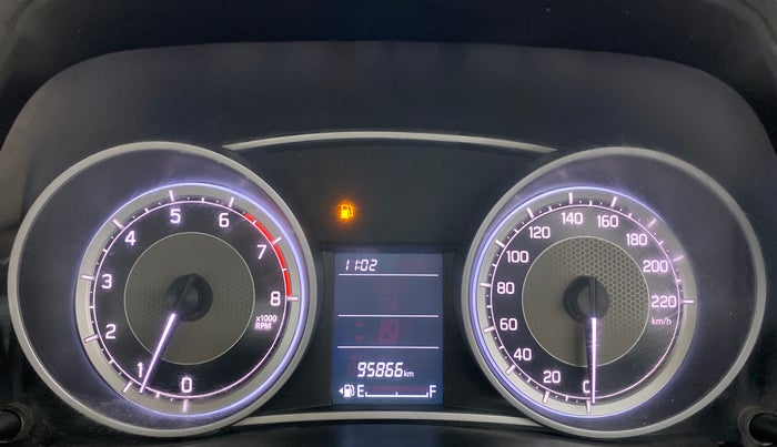 2020 Maruti Dzire VXI, Petrol, Manual, 95,866 km, Odometer Image