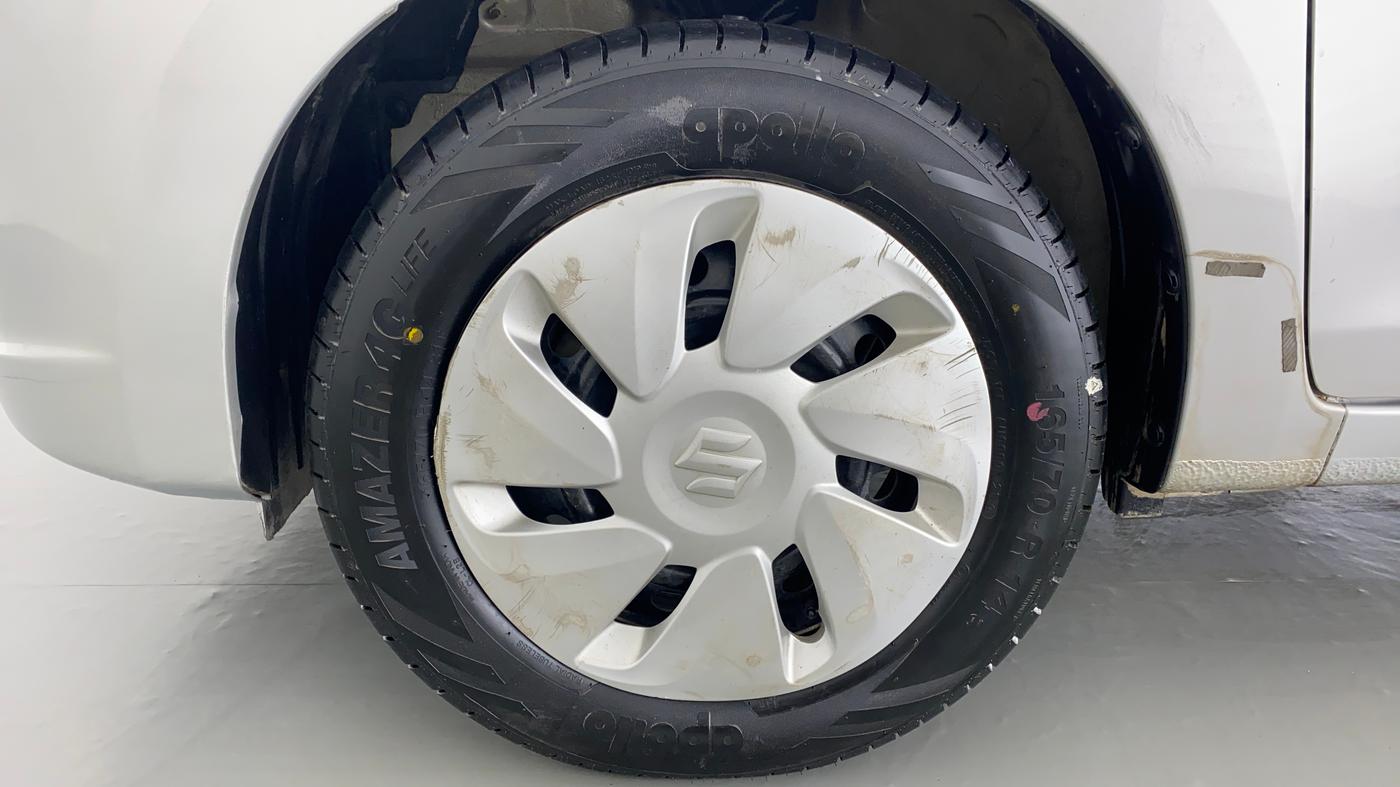 2014 Maruti Celerio VXI d, Petrol, Manual, 40,059 km, Left Front Wheel