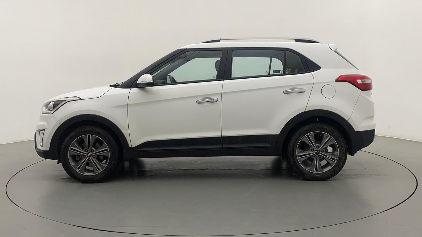 2017 Hyundai Creta SX PLUS AT 1.6 PETROL, Petrol, Automatic, 1,00,505 km, Left Side