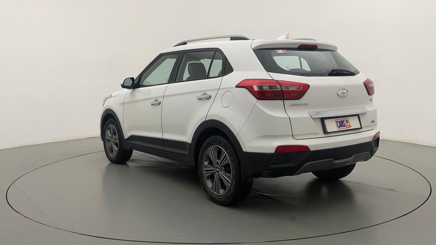 2017 Hyundai Creta SX PLUS AT 1.6 PETROL, Petrol, Automatic, 1,00,505 km, Left Back Diagonal