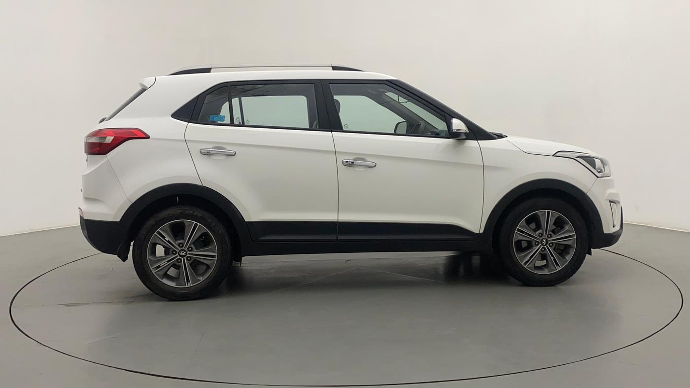 2017 Hyundai Creta SX PLUS AT 1.6 PETROL, Petrol, Automatic, 1,00,505 km, Right Side