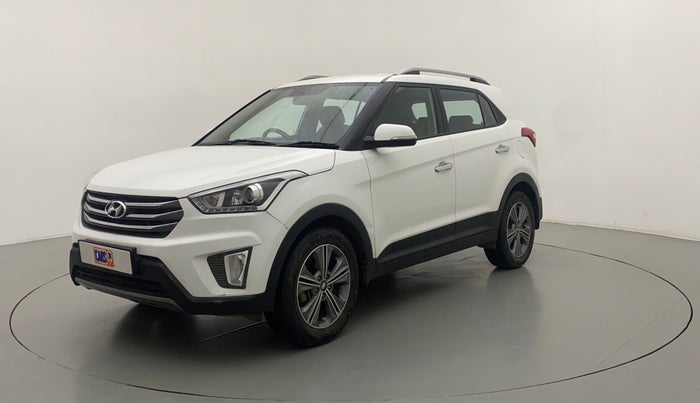 2017 Hyundai Creta SX PLUS AT 1.6 PETROL, Petrol, Automatic, 1,00,505 km, Left Front Diagonal