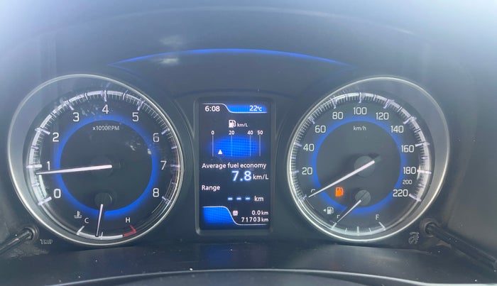 2017 Maruti Baleno ALPHA PETROL 1.2, Petrol, Manual, 71,687 km, Odometer Image