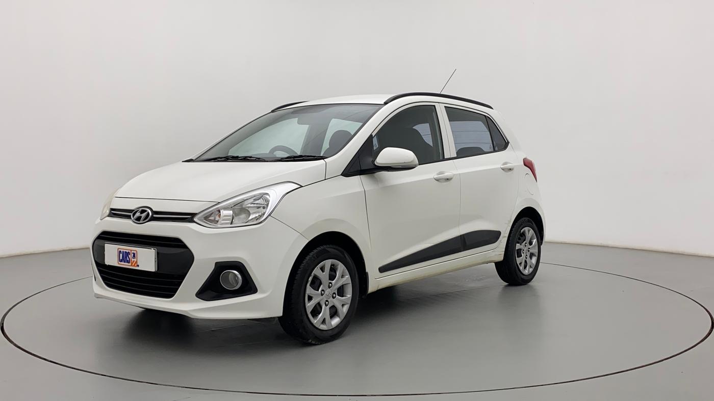 2015 Hyundai Grand i10 SPORTZ 1.1 CRDI, Diesel, Manual, 88,815 km, Left Front Diagonal