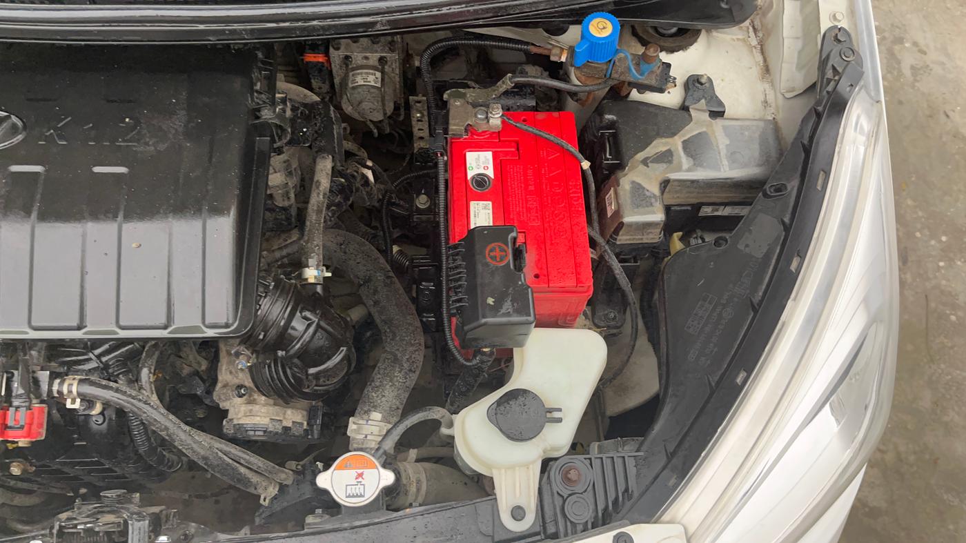 2019 Hyundai Grand i10 MAGNA 1.2 KAPPA VTVT, CNG, Manual, 42,151 km, Engine View - Left