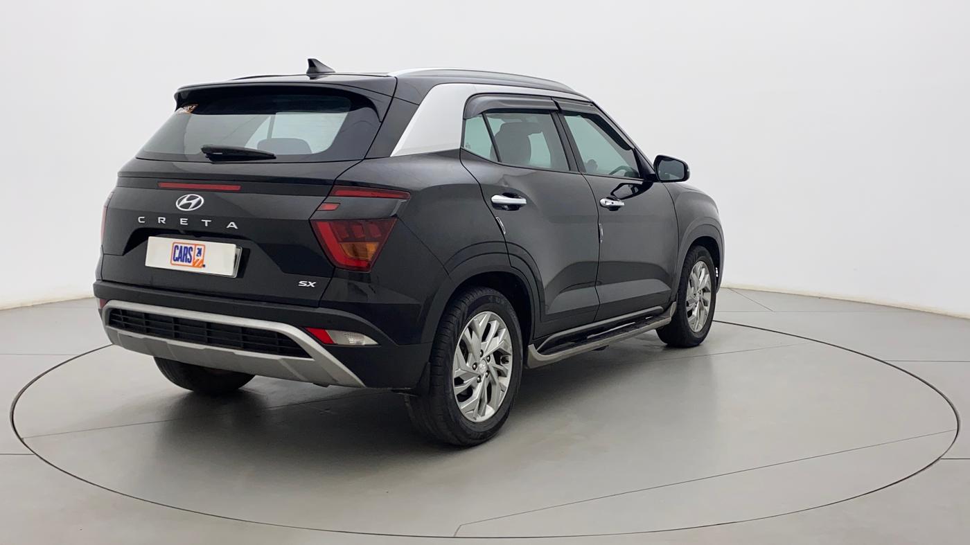 2020 Hyundai Creta SX 1.5 PETROL, Petrol, Manual, 46,395 km, Right Back Diagonal