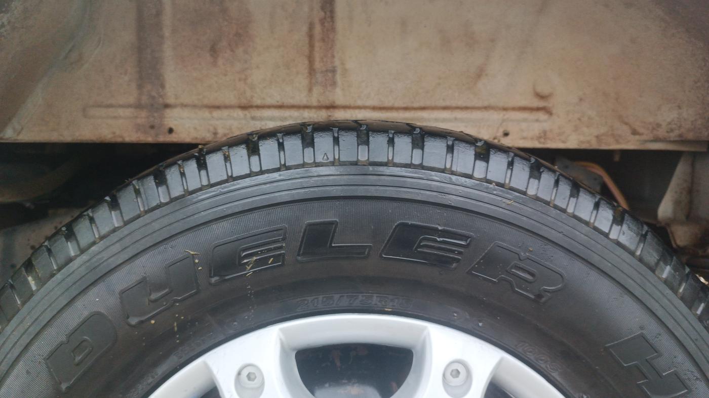 2022 Mahindra Bolero B6 (O), Diesel, Manual, 87,372 km, Right Rear Tyre Tread