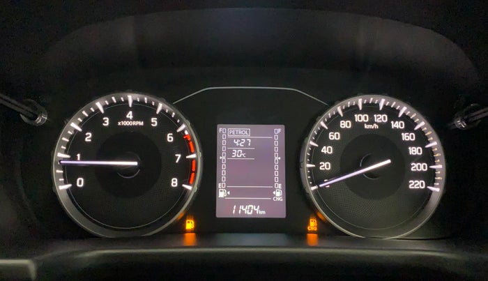 2024 Maruti BREZZA VXI S-CNG, CNG, Manual, 11,445 km, Odometer Image