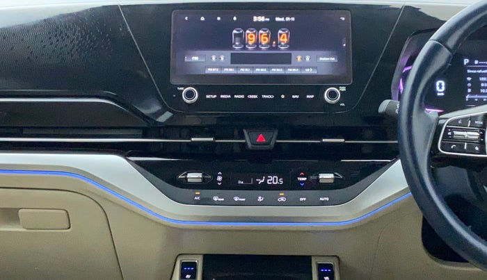 2022 KIA CARENS LUXURY PLUS 1.4 PETROL DCT 7 STR, Petrol, Automatic, 8,965 km, Air Conditioner