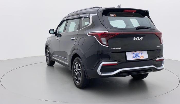 2022 KIA CARENS LUXURY PLUS 1.4 PETROL DCT 7 STR, Petrol, Automatic, 8,965 km, Left Back Diagonal
