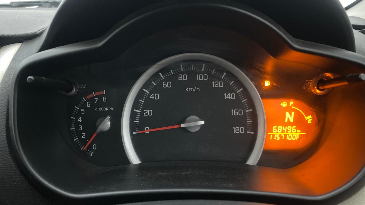2014 Maruti Celerio VXI AMT, Petrol, Automatic, 68,564 km, Odometer Image