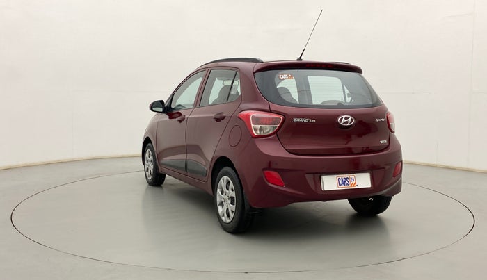 2016 Hyundai Grand i10 SPORTZ 1.2 KAPPA VTVT, Petrol, Manual, 94,949 km, Left Back Diagonal