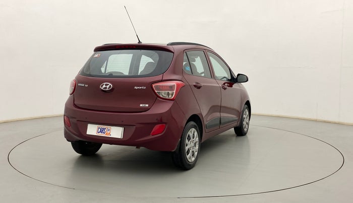 2016 Hyundai Grand i10 SPORTZ 1.2 KAPPA VTVT, Petrol, Manual, 94,949 km, Right Back Diagonal