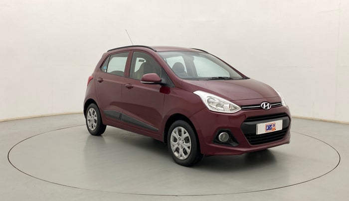 2016 Hyundai Grand i10 SPORTZ 1.2 KAPPA VTVT, Petrol, Manual, 94,949 km, Right Front Diagonal