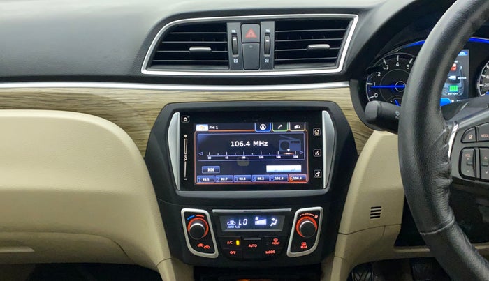2019 Maruti Ciaz ALPHA 1.5 SHVS PETROL, Petrol, Manual, 52,204 km, Air Conditioner