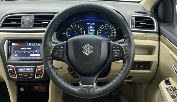 2019 Maruti Ciaz ALPHA 1.5 SHVS PETROL, Petrol, Manual, 52,204 km, Steering Wheel Close Up